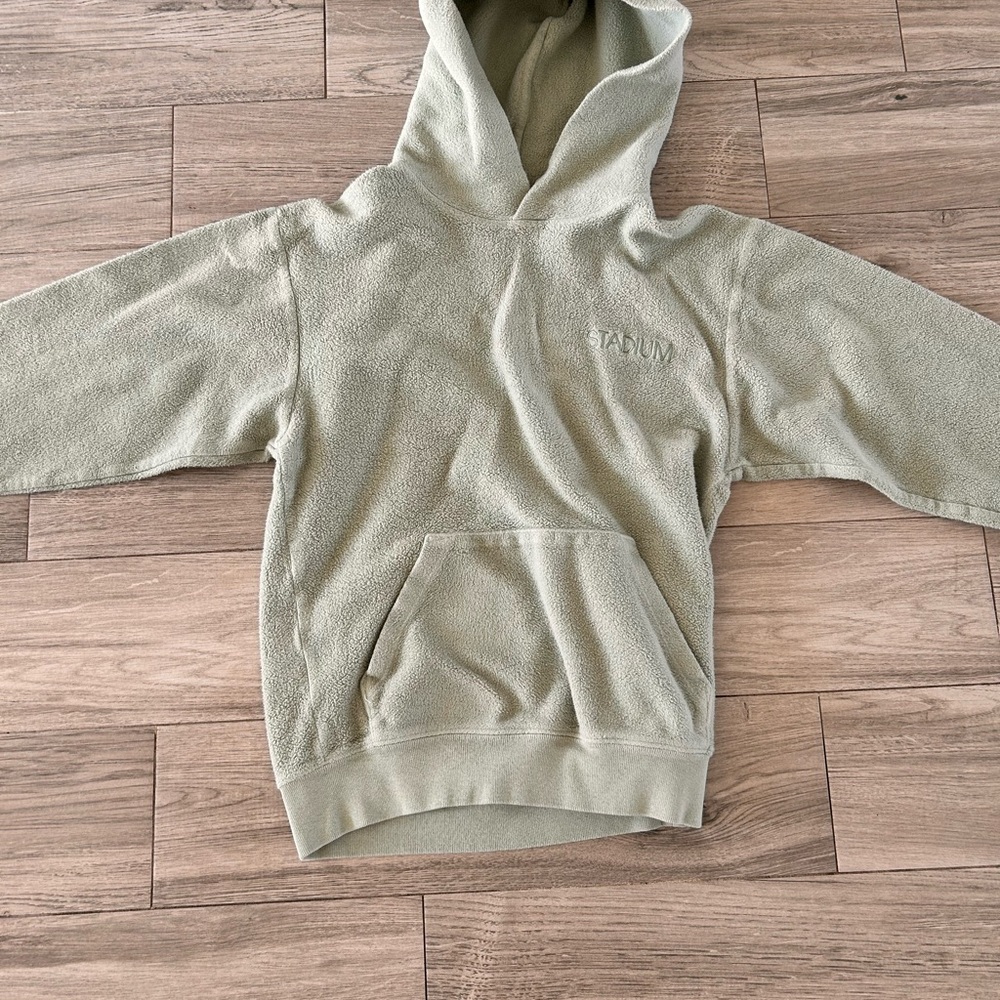 Limited edition Sage Green stadium goods hoodie